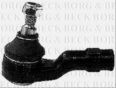 BORG & BECK btr4165 -  Наконечник поперечной рулевой тяги
